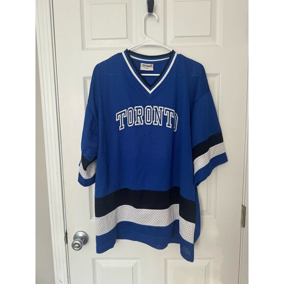 Impressions Canada Blue and White Toronto Maple Leaves Jersey Sz: XL - Picture 1 of 4